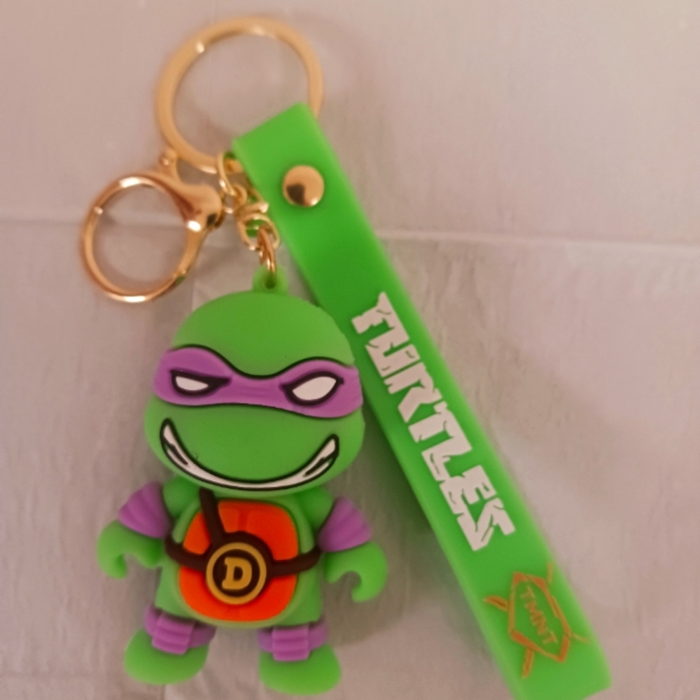 Ninja Turtle Keychain/bagcharm Donatello